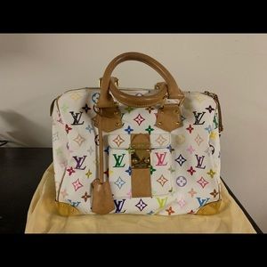 COPY - Mypoupette LOUIS VUITTON WHITE MULTICOLOR …